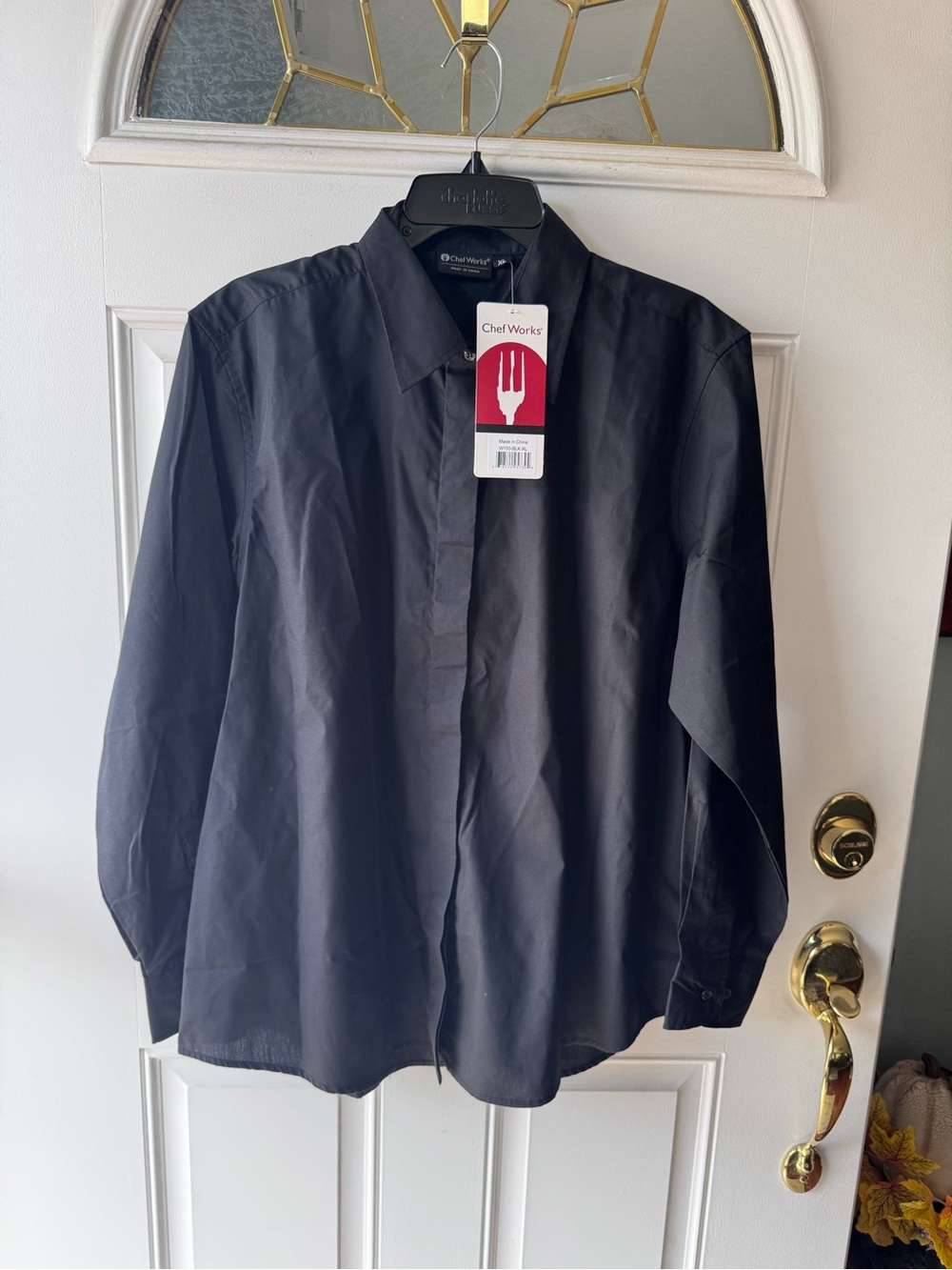 Women’s Chef Works button down shirt. XL